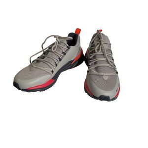 Men’s Champion Grey, Blue, Orange Lace Up Athletic Shoes Size 9.5M